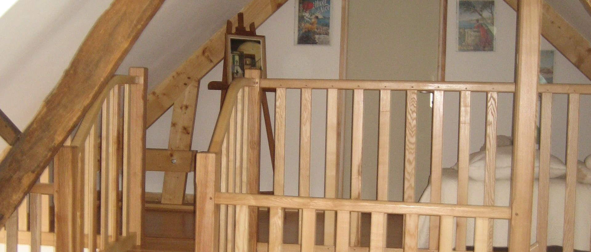 escalier sous combles