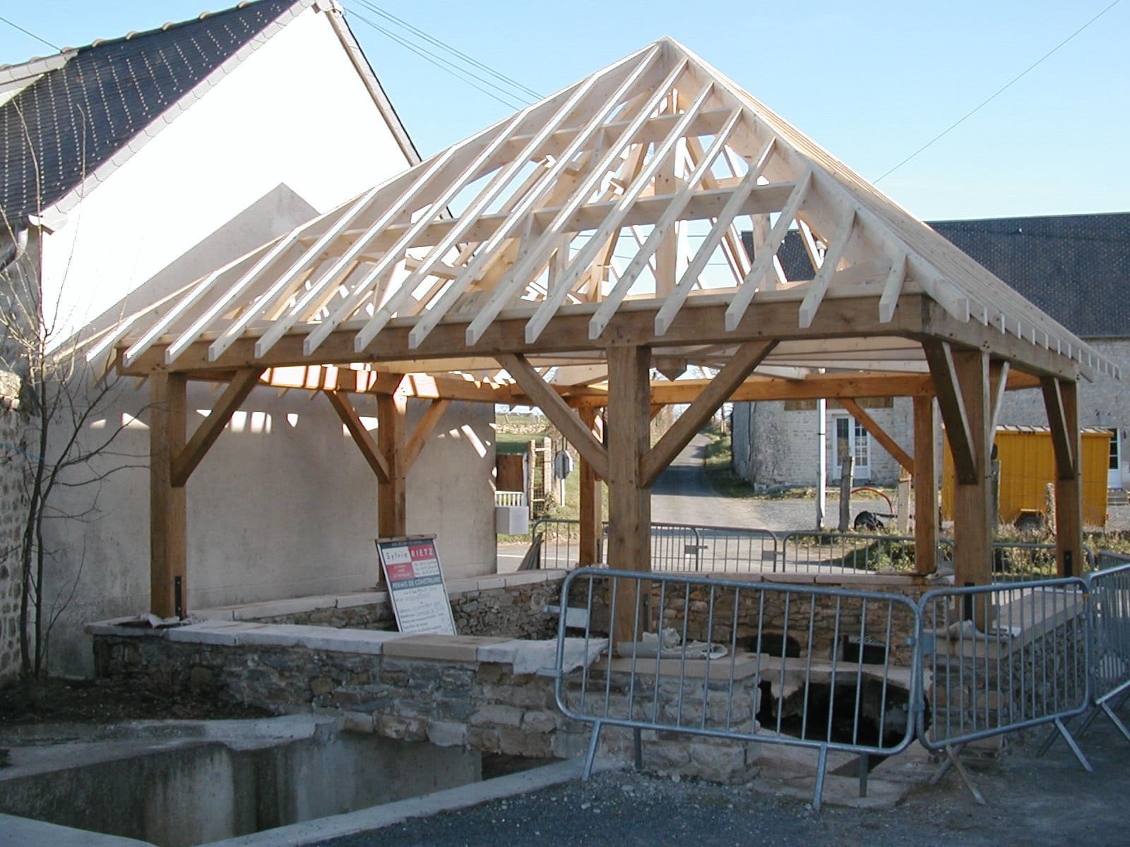 Rénovation lavoir Blay